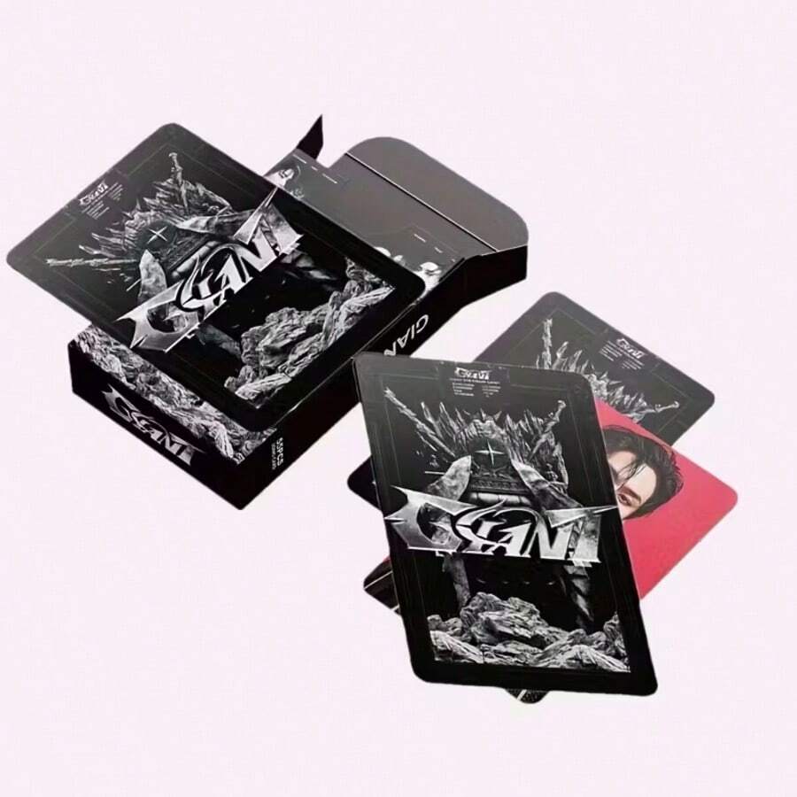 55pcs Double-Sided High-Definition Printed Photo Cards, Durable Cardboard Design, Music Lover Collectibles, Fan Gift - Multicolor - View 1