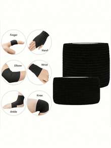 Elastic Self-Adhesive Bandage, Suitable For Sports, Pet Leg Protection; Can Be Used For Tattoo Machine Handle Wrapping, Sports Wrist/Ankle Support, And Pet Leg Protection - View 5