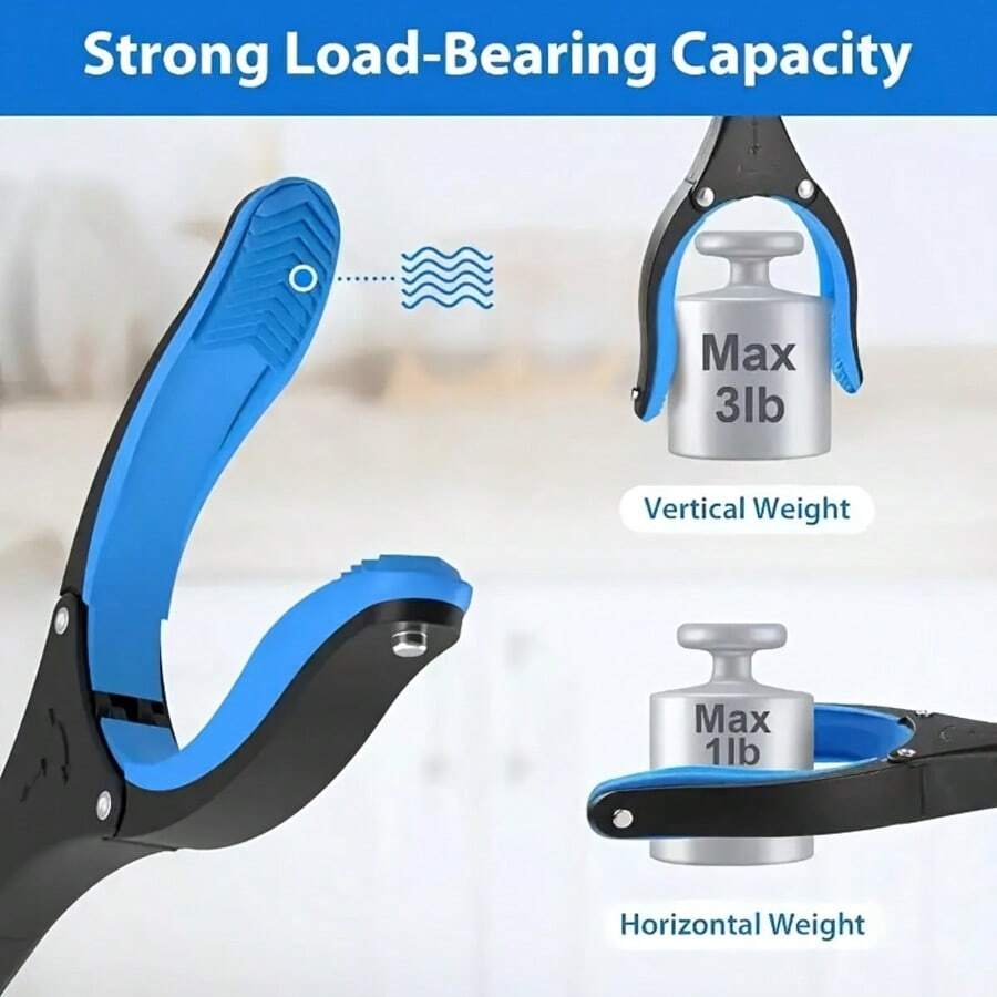Dụng cụ gắp rác đa năng có thể gập lại, dạng ống lồng, càng gắp xoay 360° với đầu từ tính, cán dài 31 inch, dụng cụ dọn dẹp nhà cửa và ngoài trời nhẹ và tiện dụng cho người già và phụ nữ mang thai. - 1 cái - Xem 1