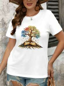 Women T-Shirts - White - View 1