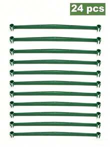 40pcs Garden Support Pole Connectors, Plastic Clips: 2 Clips/11mm, Plant Support Rod Accessories, Plastic Clips For Fixing Plant Trellises, Suitable For Climbing Plants, Tomato Supports, Vegetables (Poles Not Included, Clip Diameter: 11mm) - Multiple Styles - View 7