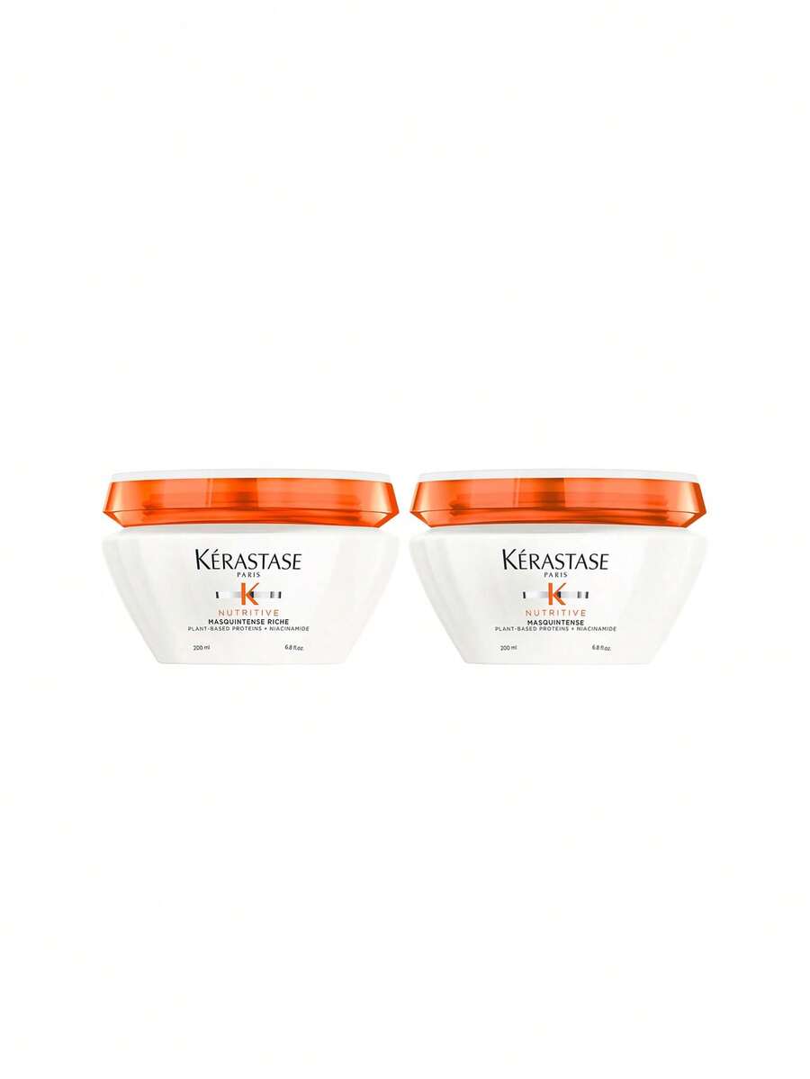 Kérastase [Bundle] Nutritive Masquintense Riche Hair Mask 200 Ml + Hair Mask 200 Ml - Nutritive - View 1