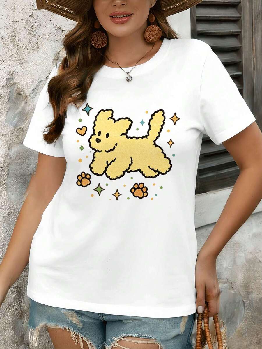 Women T-Shirts - White - View 1