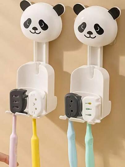 Set Of 2/4 Portable Toothbrush Protectors For Home And Travel, Featuring A Cute Cat Design. Ideal For Protecting Toothbrush Heads During Trips, With An Adorable Cartoon Style Suitable For Family Use, Travel, Business Trips, And More