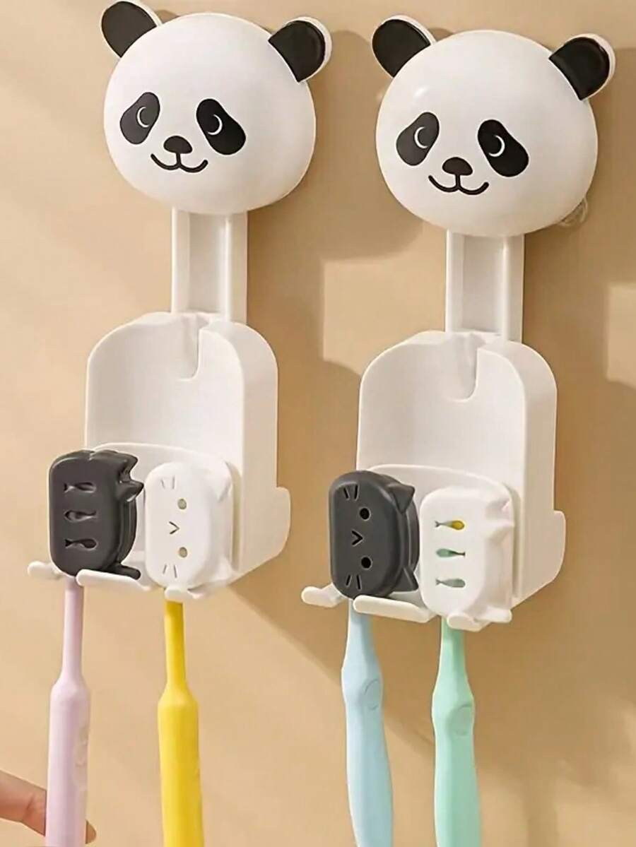 一套2/4个便携式牙刷保护套,适合居家和旅行,可爱猫咪设计。是旅行途中保护牙刷头的理想之选,卡通造型萌趣十足,适合家庭使用、旅行、出差等各种场合。 - 彩色 - 查看 1