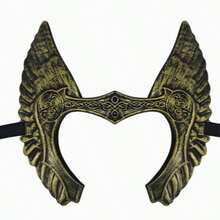 Mặt nạ nửa mặt chiến binh Viking, mũ bảo hiểm hóa trang chiến binh cổ đại. - Nhiều màu - Xem 6
