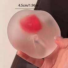 Super Doux Jouet Squishy Mochi Fraise, Jouet Anti-Stress à Rebond Lent, Jouet Kawaii en Silicone à Presser, Jouet Sensoriel Anti-Anxiété pour Enfants et Adultes, Jouet de Bureau, Faveur de Fête et Cadeau - Multicolore - Voir 10