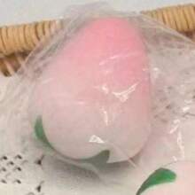 新款樱花粉红系列软水果慕斯蛋糕，原创慢回弹学生减压玩具，粘性创意挤压桃子仿真玩具，柔软慢回弹减压玩具 - 彩色 - 查看 12