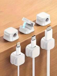 1个磁性桌面/墙面两用数据线整理夹,学生用品 - A - 查看 12