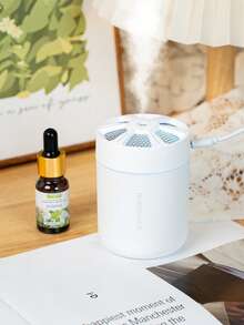 180mL Mini Air Aromatherapy Humidifier, 10ml Essential Oil, Car Large Mist, Quiet Multi-Color Light Humidifier, Compact Air Conditioner Room Humidifier, Refillable Water Tank, Battery Not Included, USB Powered, Christmas Gift/Valentine's Day/Birthday Gift - 多色 - 查看 6