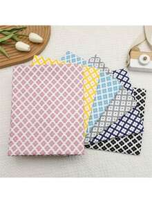 6Pcs Series Printed Fabric, Sewing Process Square Diy Handmade Fabric, Diy Sewing And Quilting Materials - C - View 1