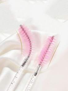 Bộ 12 cọ trang điểm mi màu hồng chủ đề - Với tay cầm màu hồng trong suốt cùng họa tiết động vật hoạt hình đáng yêu, bộ sản phẩm bao gồm cọ xoắn ốc chải mi và lông mày với đầu cọ có thể thay thế. Mỗi cọ được đựng trong hộp nhựa trong suốt riêng. Thích hợp cho các salon tóc, trang điểm nhanh khi di chuyển, các studio làm đẹp chuyên nghiệp, chăm sóc sắc đẹp tại nhà, trang điểm nhẹ nhàng cho buổi hẹn hò và nhiều hơn nữa. - Nhiều màu - Xem 10