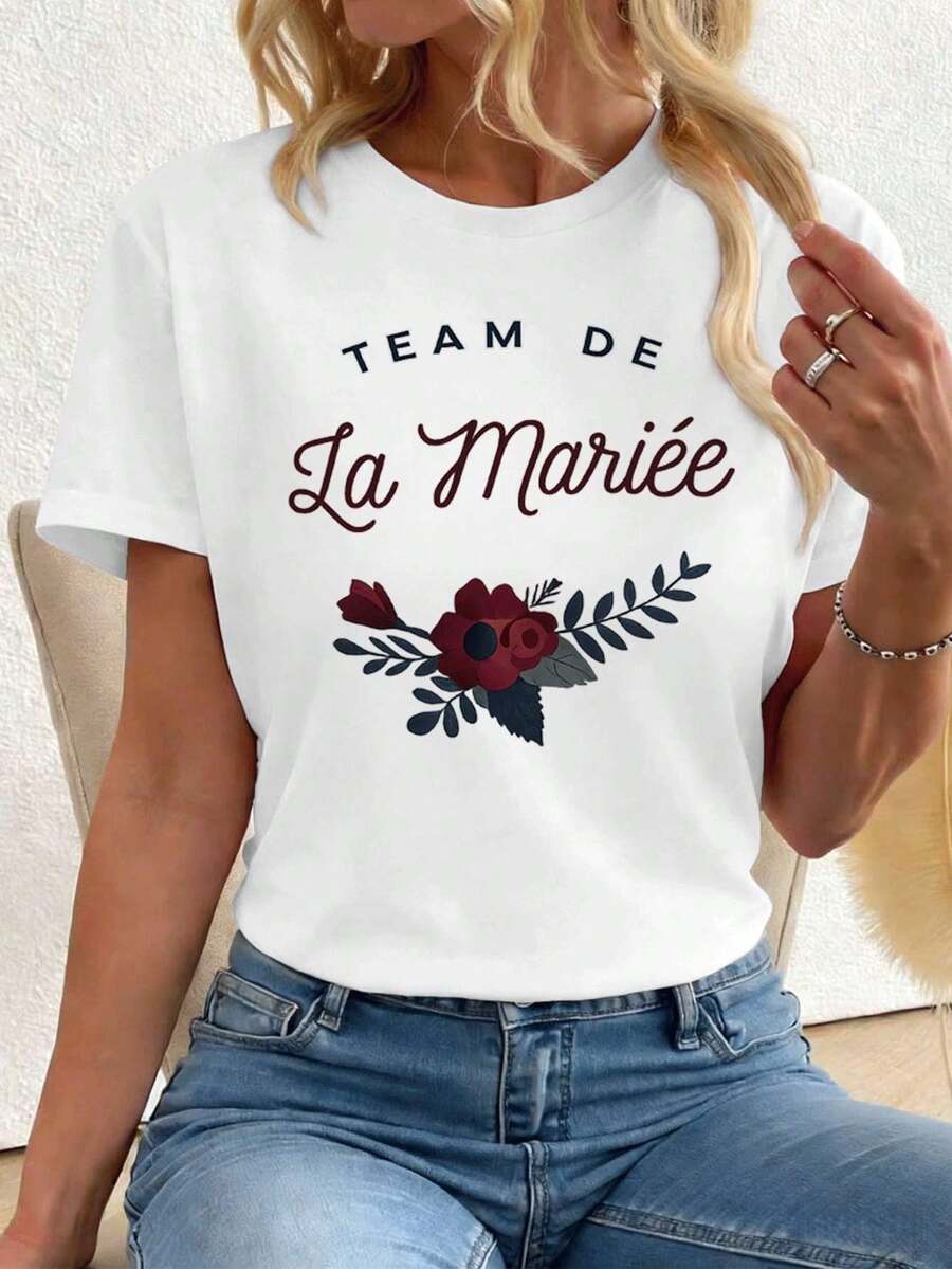 Dam-T-shirts - Vitt - Visa 1