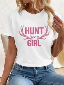 Women T-Shirts - White - View 1