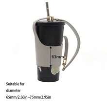 1pc Creative Fashion PU Leather Coffee Takeout Bag, Suitable For Coffee, Milk Tea, Tea Beverages - Multicolor - View 7