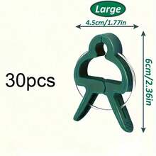 Bộ 50/30/20/10 kẹp giữ cây có thể điều chỉnh - Giá đỡ cây trồng tái sử dụng cho hoa, dây leo, rau và cà chua - Nhựa bền, dụng cụ làm vườn thiết yếu. - Nhiều kiểu dáng - Xem 16