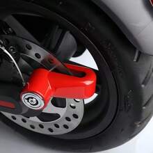 Bicycle Disc Brake Lock, Motorcycle Anti-Theft Lock, Electric Bicycle Disc Brake Lock, Waterproof, Riding Accessory, ABS Material Anti-Theft Lock, Comes With 2 Keys, Suitable For Bicycles, Motorcycles, Scooters, U-Bolt Installation. - A - View 5
