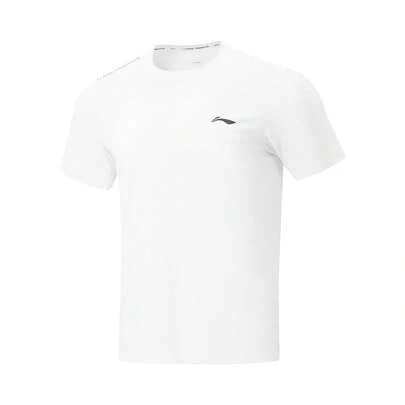 LI-NING Ice-Sensitive UV Protection T-Shirt, Men's Summer Breathable Running & Training Tee ATSW195