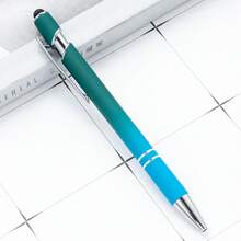 1/10/20支客製化個性化漸層原子筆，可自訂姓名與Logo標籤，按壓式 | 創意學校與畢業季禮物 - 辦公用品 | 耐用書寫工具 - 彩色 - 查看 38