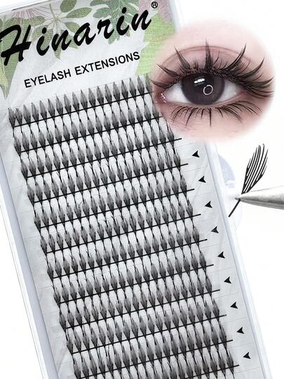 228 Pcs D Curl Mixed Length Premade Fan Spire Lash Manga Anime Spire Eyelashes Extension Feather Shape Eyelashes Soft Grafting Lashes Suitable For Salon