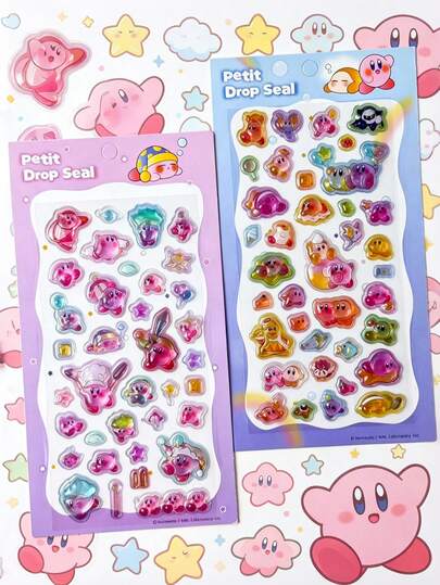 Cute 3D Cartoon Stickers, Suitable For Decorating Laptops, Luggage, Water Bottles, Skateboards, Notebooks, Guitars, Etc. Also Suitable For Daily Use, Children's Birthday Gifts, Back To School Supplies, Travel Accessories, And Decorating Teenage Bedrooms.