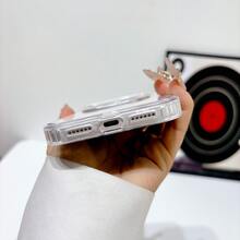 Koolife 1 件装透明 MagSafe 手机壳，PC+TPU 2.0mm 背板，防震防黄变保护壳，超薄透明设计，适用于 Apple 17/17 Pro/17 Pro Max/17 Air/16/15/14/13/12 - 透明磁吸款 - 查看 3