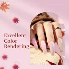 5 Classic Colors Nail Extension Gel Kit - Poly Gel Set For Nail Art DIY, Pink Nude Builder Gel Nail Enhancement - Multicolor - View 5