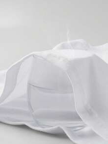 Norcotton White 100% Cotton Ribbed Tank Top, Men's Undershirt For Sports & Fitness - White - View 5