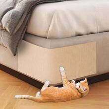 Indoor Cat Sofa Corner Protector, Anti-Scratch Furniture Protection Pad, Trimmable Climbing Cat Scratching Mat Play Mat, Suitable For Cat Tree/Door/Carpet, Easy To Use (Cat Supplies/Cat Toys/Cat/Cat Bed/Cat Scratcher/Cat Tree) - 30*100cm - View 11