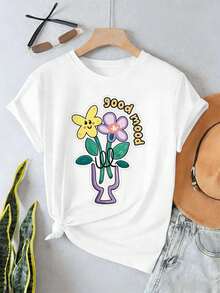 Women T-Shirts - White - View 2