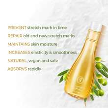 EELHOE Aceite corporal hidratante y reafirmante | Aceite para el embarazo | Hidrata y mejora la elasticidad de la piel; apto para manos, piernas, glúteos, espalda, y como aceite corporal de uso diario y aceite de masaje. - Collagen - Ver 6
