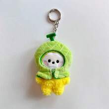 Móc khóa thú bông mini 9cm hoạt hình dễ thương, phụ kiện treo ba lô, dây buộc tóc trái cây hoạt hình, mặt dây treo búp bê bông, quà tặng sinh nhật & Giáng sinh cho bạn bè - Nhiều màu - Xem 6