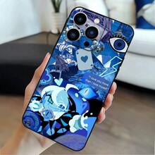 Phone Case:  Cookie Run Kingdom Pattern Protective Case, Shockproof With Lens Protection, Black TPU Material, For  17/17 Air/17 Pro/17 Pro Max/ 16/16 Plus/16 Pro/16 Pro Max/15/15 Plus/15 Pro/15 Pro Max/14/14 Plus/14 Pro/14 Pro - màu đen - Xem 10
