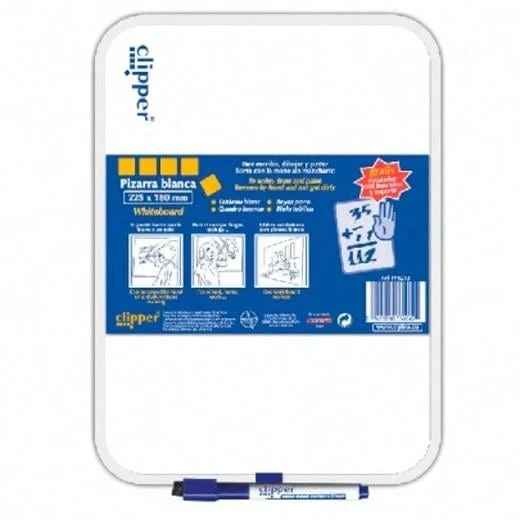 Alpino PP0215GS Whiteboard - White - View 1