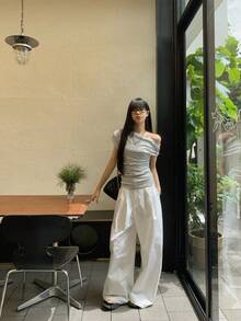 Women Tops - Black and White - View 5