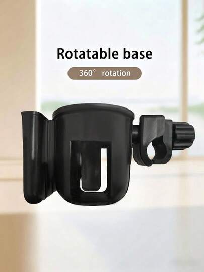 Giá đỡ cốc đa năng cho xe đẩy em bé kèm giá để điện thoại, có thể đựng chai và cốc, phù hợp với xe đẩy em bé và xe đạp, thiết kế hai chức năng đáng tin cậy cho các bậc phụ huynh bận rộn.