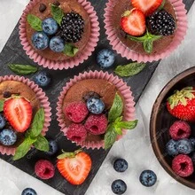 Red Cupcake Liners For Baking, 500 Pcs Standard - View 4