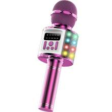 1pc Bluetooth Karaoke Microphone With Light, Wireless Microphone, Perfect Gift For Girls And Boys - View 14