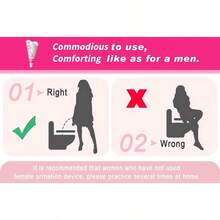 JIURUN 30PCS/50PCS Disposable Female Urination Device, Portable Pee Funnel Standing Pee Disposable For Women, Waterproof Paper Female Urinal Funnel For Camping,Travel,Hiking,Outside - 30pcs - View 5