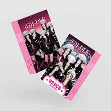 92张L〇MO卡片套装，全新专辑周边贴纸和照片LOMO卡片（60张照片卡，32张贴纸），适合装饰日记本、照片墙，是送给朋友的完美礼物，也是粉丝收藏品。 - 彩色 - 查看 9