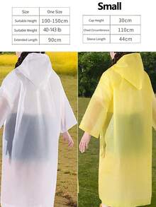 Nueva chaqueta de lluvia portátil, transpirable y duradera, con botones frontales y Body completo impermeable para senderismo y viajes - Multicolor - Ver 29