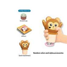 Wholesale Children's Innovative Magic Sticker Stamp Machine - Creative DIY Sticker Toy, Suitable For Boys And Girls Over 3 Years Old, Suitable For Back To School Season, Thanksgiving, Children's Day, Halloween, Easter, Holidays, Birthdays, Christmas/New Year Gifts - Multicolor - View 15