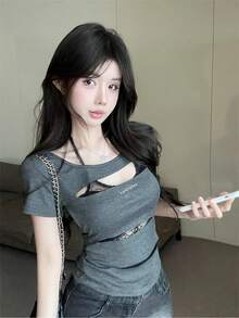 Women Tops - Black - View 4