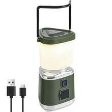 Versatile 3000mAh Rechargeable Camping Lantern With Magnetic Base, 360-Degree Vivid 38-Hour Flood Light, Type-C Fast Charging Tripod Mount Tent Lamp For Night Fishing, Emergency Preparedness, And Backyard Patios - Glamping Lantern - View 12