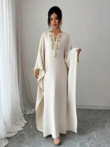 Women's Solid Color Long Dress, Fashion And Suitable For Summer - Black - View 11
