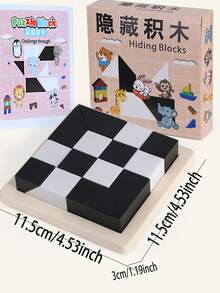 1pc 120-Level Self-Contained Puzzle Book, Brain Teaser & Focus Training Toy, Logic Thinking Development - Multicolor - View 6