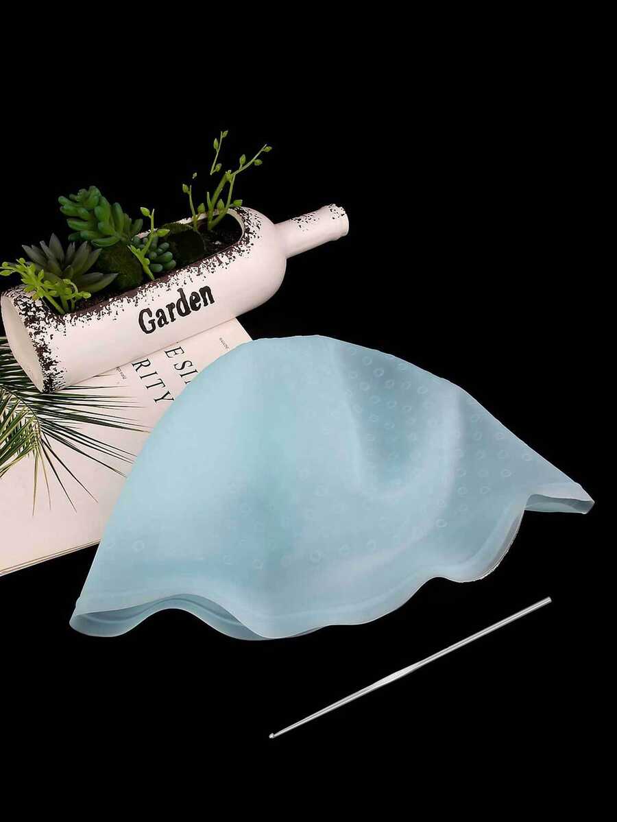 2pcs/Set Reusable Silicone Hair Highlighting Cap, Salon Hair Dye Highlighting Tool, Durable And Easy To Clean - Multicolor - View 1