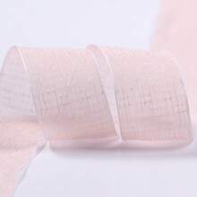 Edged Dotted Tulle Ribbon, Handmade DIY Material Pack For Bow Hair Accessories And Other Craft Supplies - Multicolor - View 5