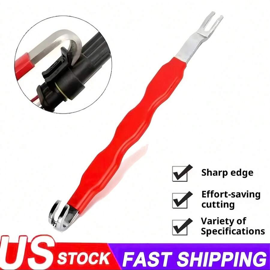 Electrical Connector Separator, Automotive Terminal Connector Remover Tool, Vehicle Wire Terminal Connector Easy Disassembly Tool, Universal Fit For Car, Truck Wiring Harness Repair
