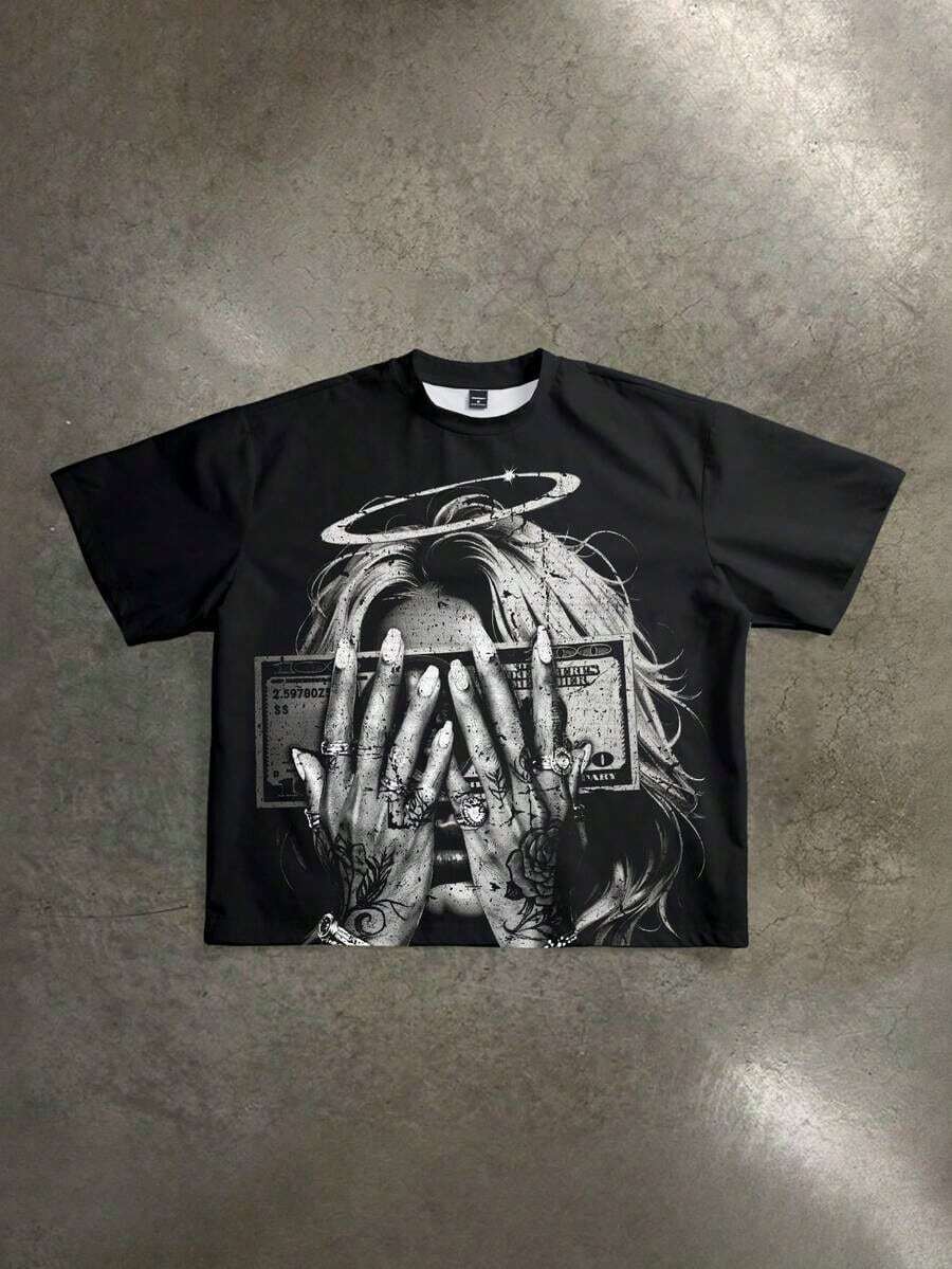 Women T-Shirts - Black - View 1